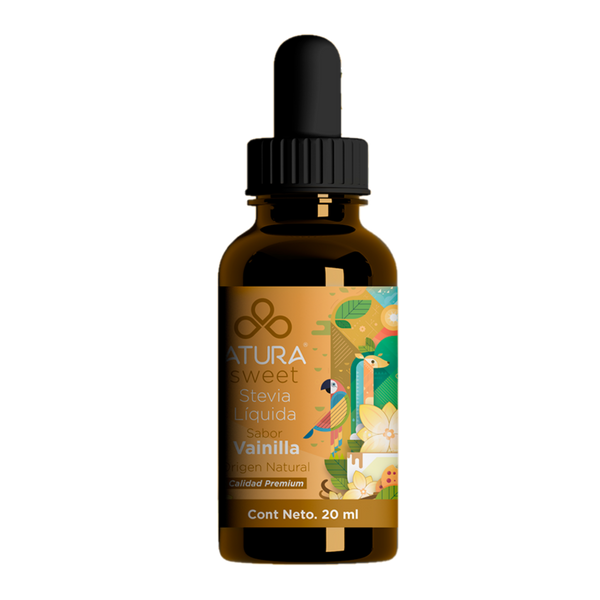 Atura Sweet, Stevia Líquida Vainilla, 20 Ml