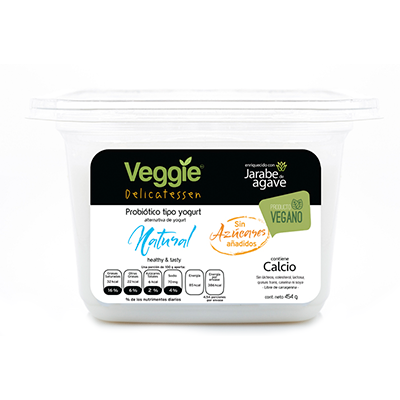Veggie Delicatessen, Yogurt Natural, 454g