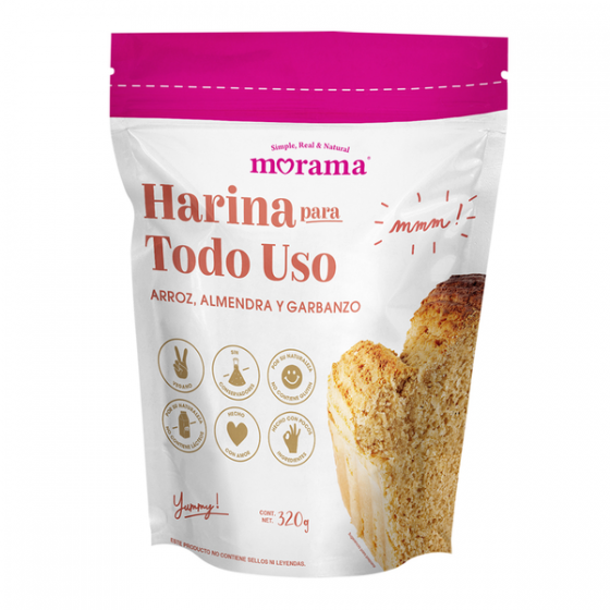 Morama, Harina Todo Propósito, Sin Gluten, 320g