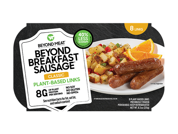 Beyond Meat, Breakfast Sausage Links, 235g