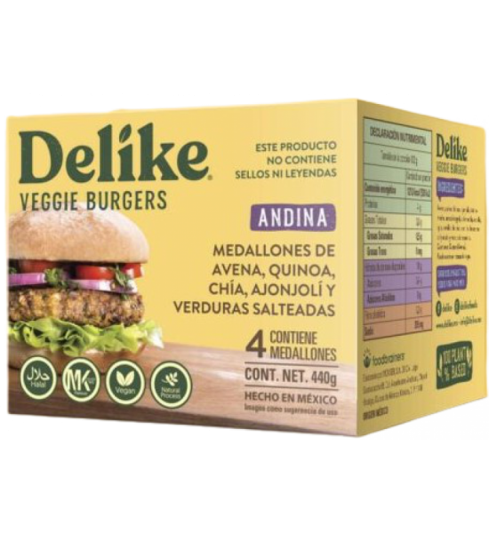 Delike, Andina Veggie Burger