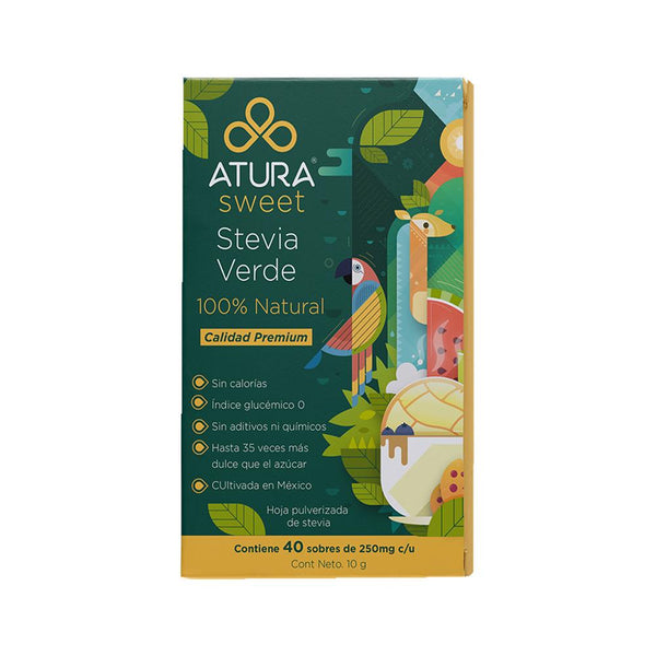 Atura Sweet, Sachets de Stevia, 40 Sobres