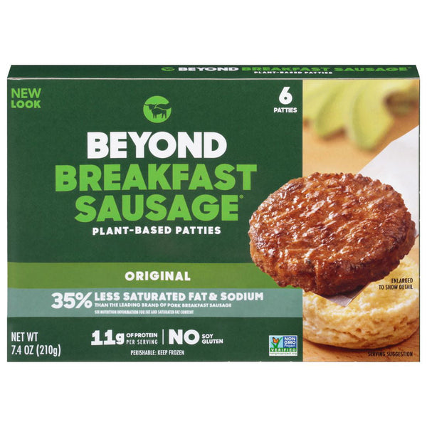 Beyond Meat, Breakfast Sausage, 6 Patties