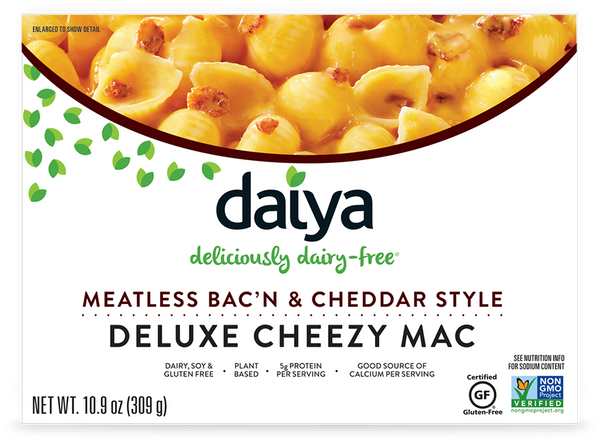 Meatless Bac'n & Cheddar Style Cheeze Mac