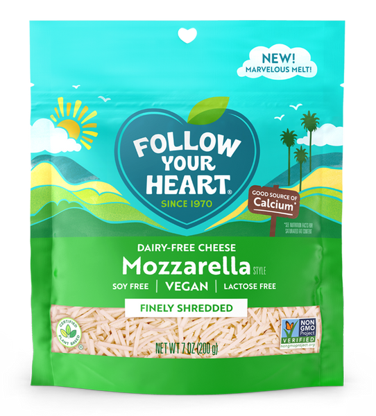 Mozzarella Rallado, Follow Your Heart, 200g
