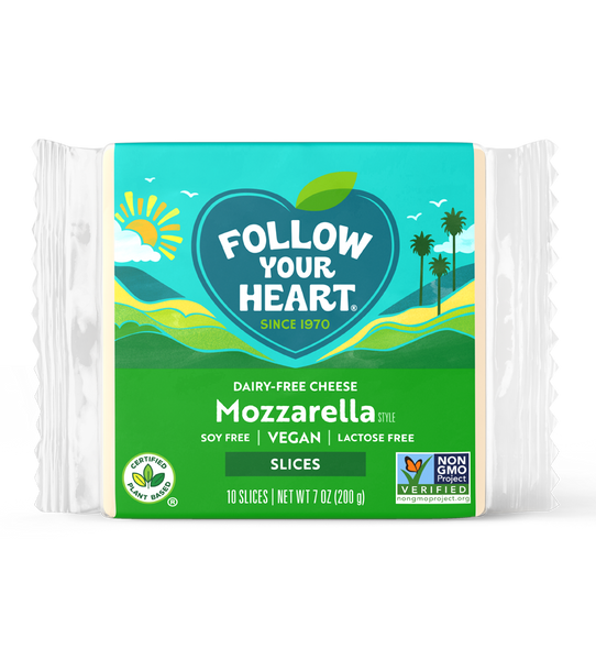 Follow Your Heart, Mozzarella Slices, 200g