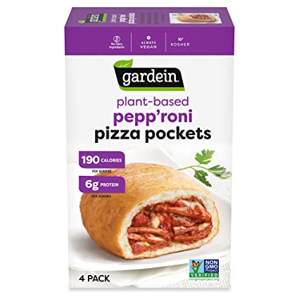 Pepp'roni Pizza Pockets, Gardein, 400g