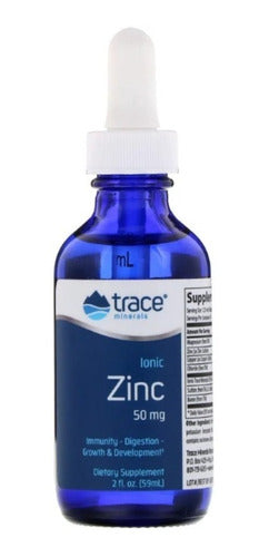 Trace Minerals, Zinc Iónico, 50mg