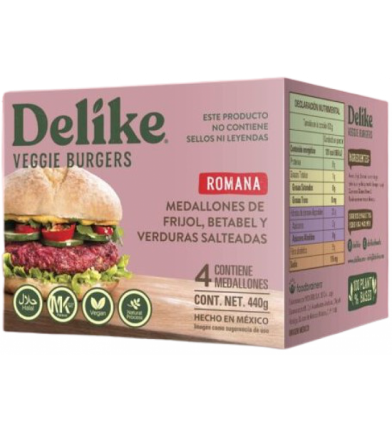 Delike, Romana Veggie Burger