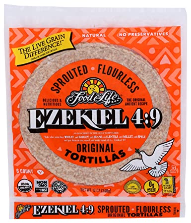 Ezekiel, Tortillas Sin Harina, 340g