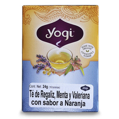 Yogi Tea, Te para dormir Sin Cafeína, 16 bolsas
