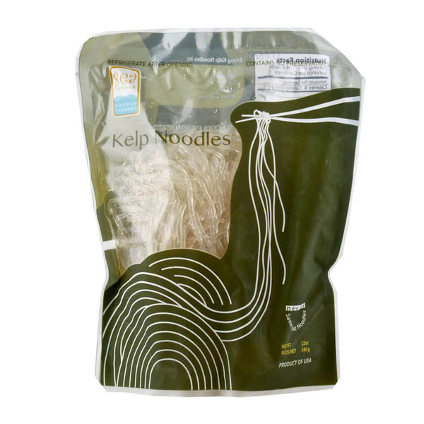 Kelp Noodles, Fideos de Kelp, Orgánico, 340g